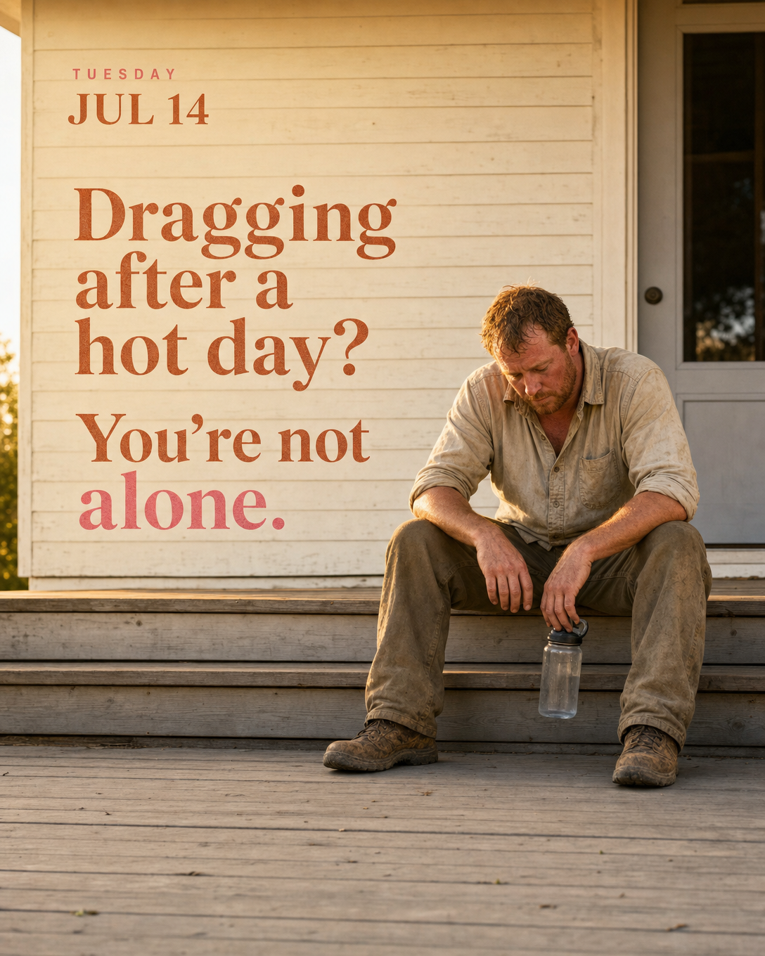 Dragging after a hot day? You're not alone.